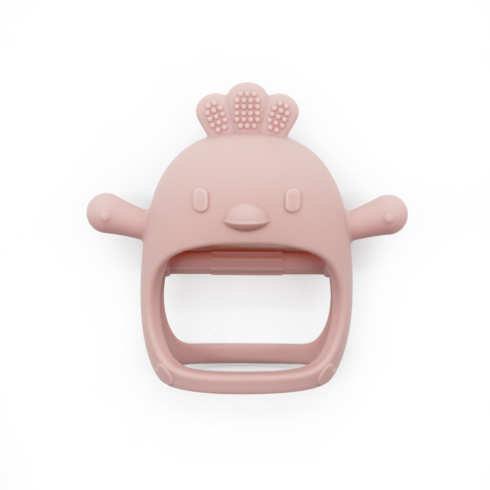Chick Hand Silicone Teether